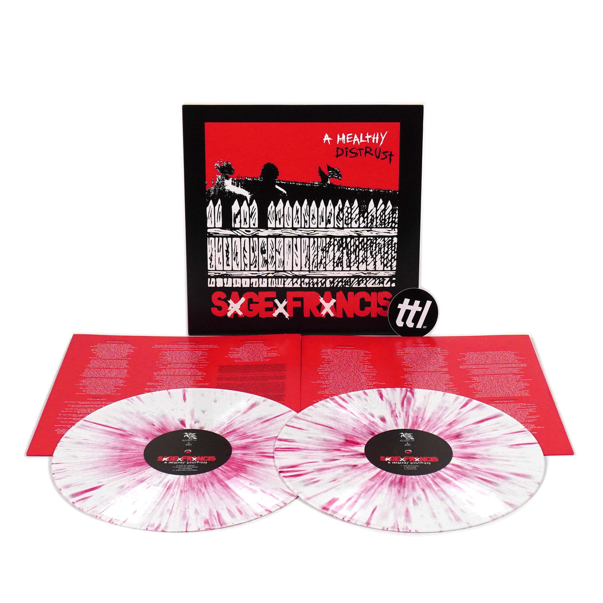 Sage Francis: A Healthy Distrust - 20th Anniversary Edition (Colored Vinyl) Vinyl 2LP