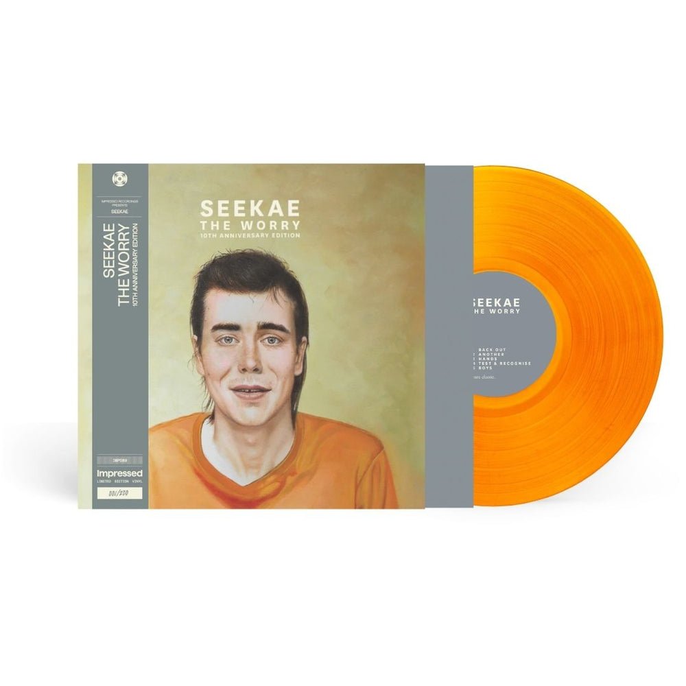 Seekae - The Worry (10th Anniversary Edition) - Orange Vinyl LP Record [ vinyl ]