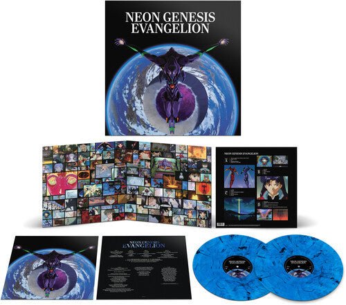 Shiru Sagisu - Neon Genesis Evangelion - Smokey Blue Vinyl LP Record [ vinyl ]