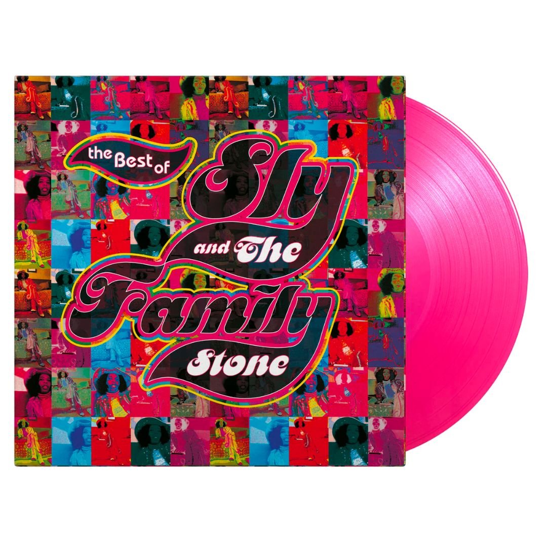 Sly & The Family Stone - Best Of - Transparent Pink Vinyl LP Record [ vinyl ]