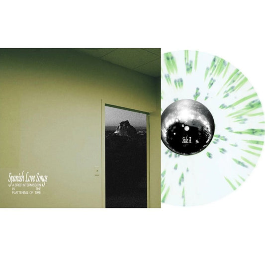 Spanish Love Songs - A Brief Intermission In The Flattening Of Time - White with Green Splatter Vinyl LP Record [ vinyl ]