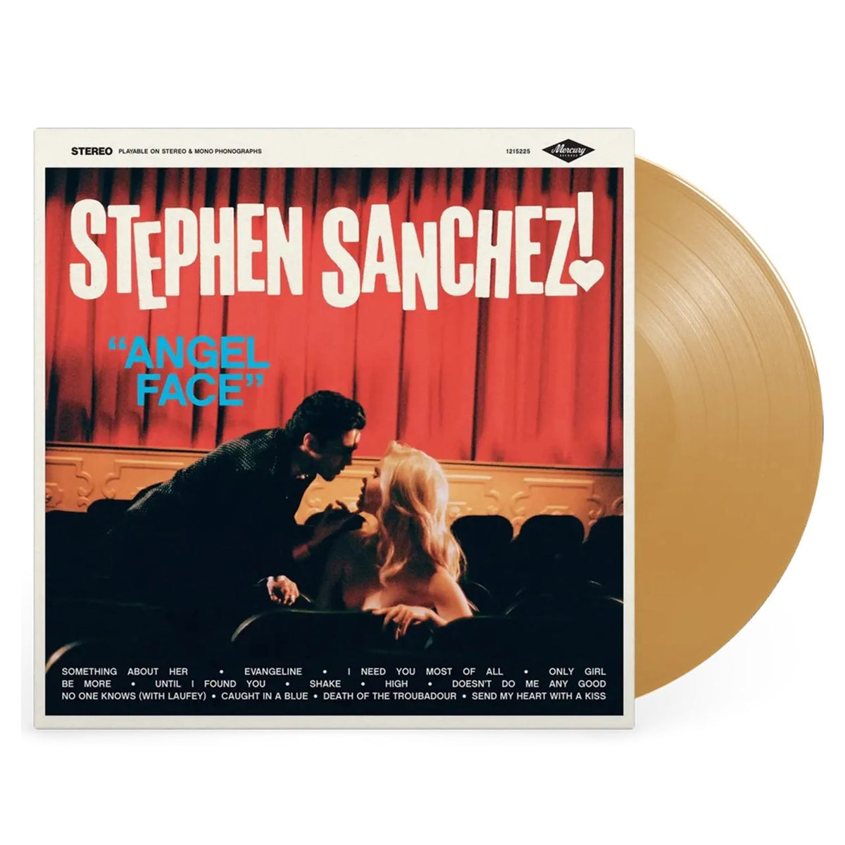 Stephen Sanchez - Angel Face - Gold Vinyl LP Record [ vinyl ]