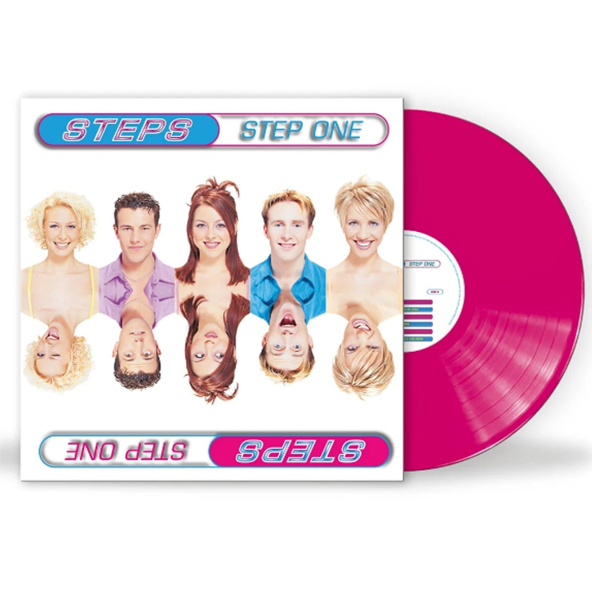 Steps - Step One - Neon Magenta Vinyl LP Record [ vinyl ]