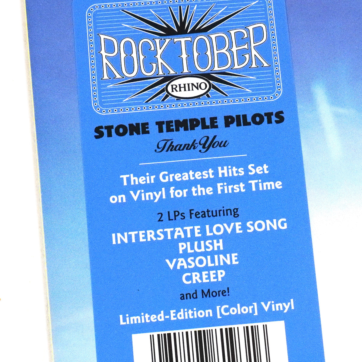 Stone Temple Pilots: Thank You - Greatest Hits (Colored Vinyl) Vinyl LP