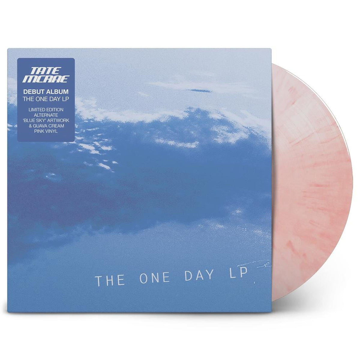 Tate Mcrae - One Day - Guava Pink Cream Vinyl LP Record [ vinyl ]
