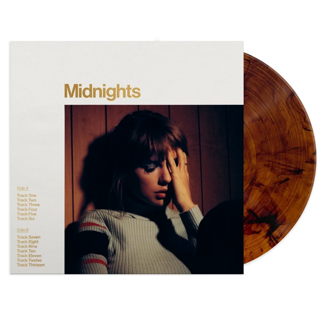 Taylor Swift - Midnights - Mahogany Brown Vinyl LP Record [ vinyl ]