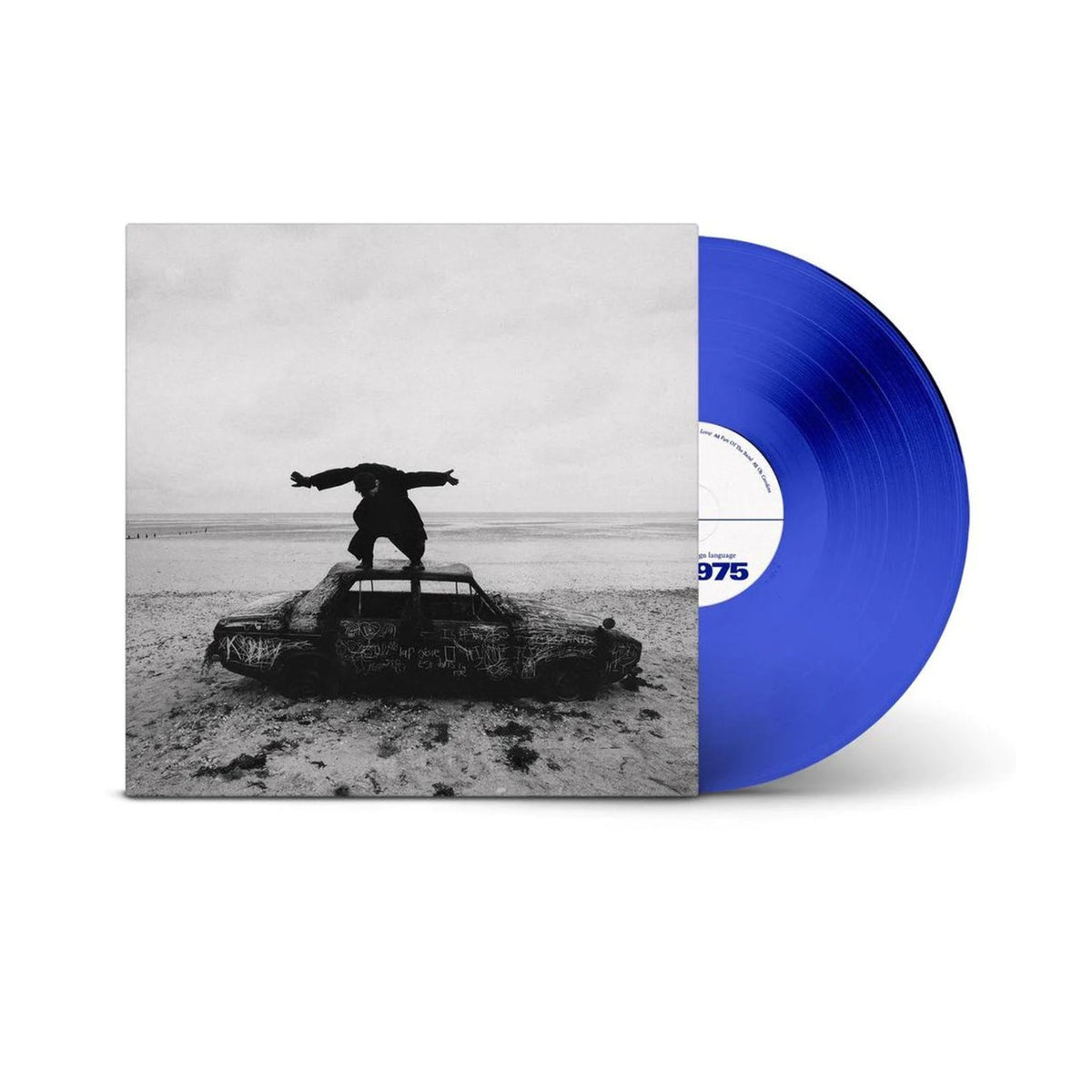 The 1975 - Being Funny In A Foreign Language - Blue Vinyl LP Record [ vinyl ]