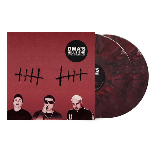 The DMA's - Hills End (10th Anniversary Expanded Edition) - Black & Red Vinyl LP Record [ vinyl ]