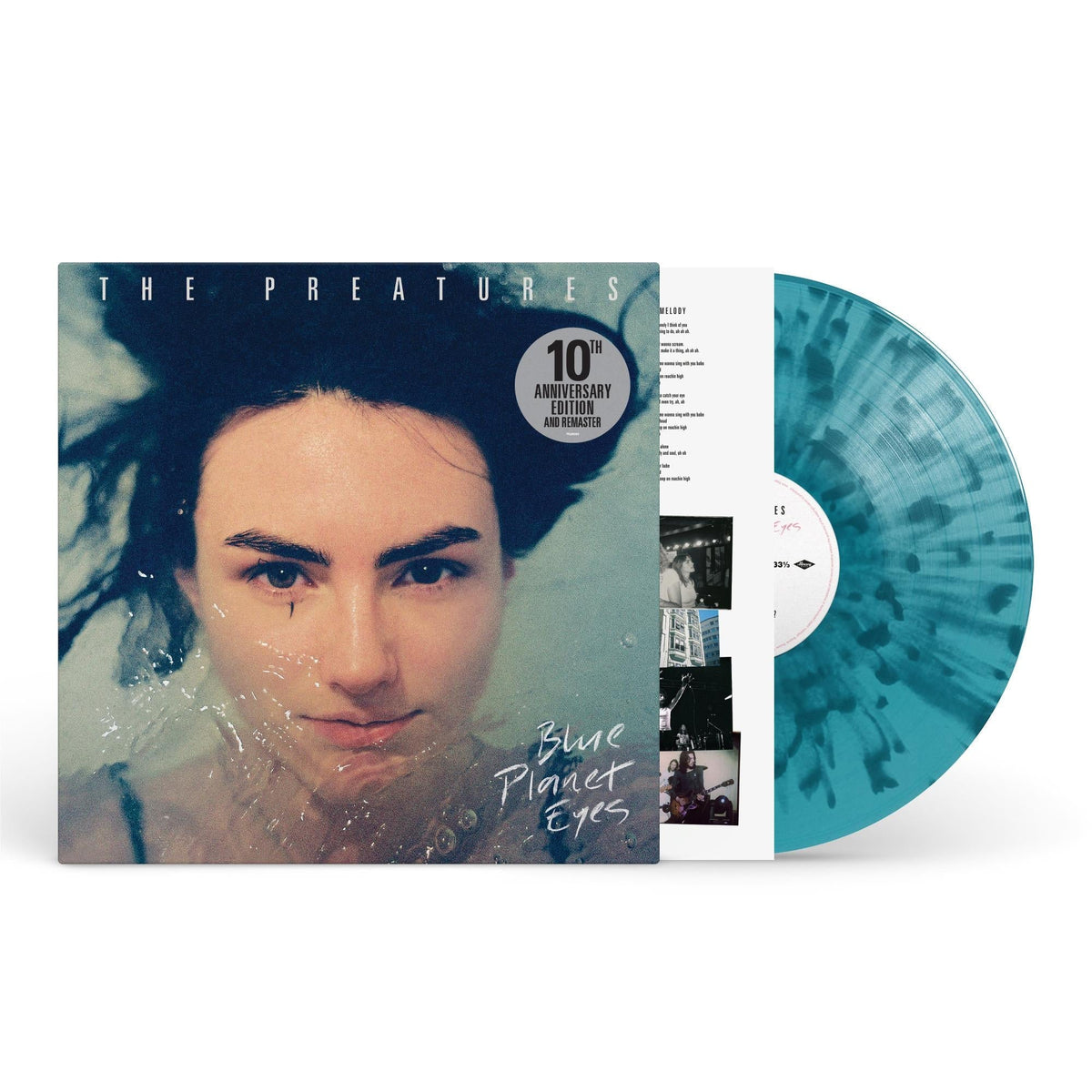 The Preatures - Blue Planet Eyes - 10th Anniversary Electric Blue Transparent Glitter Vinyl LP Record [ vinyl ]