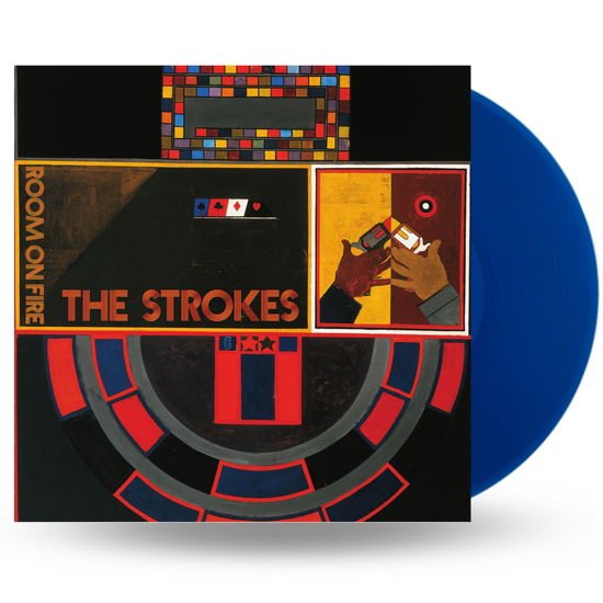 The Strokes ‎- Room On Fire - Blue Vinyl LP Record [ vinyl ]