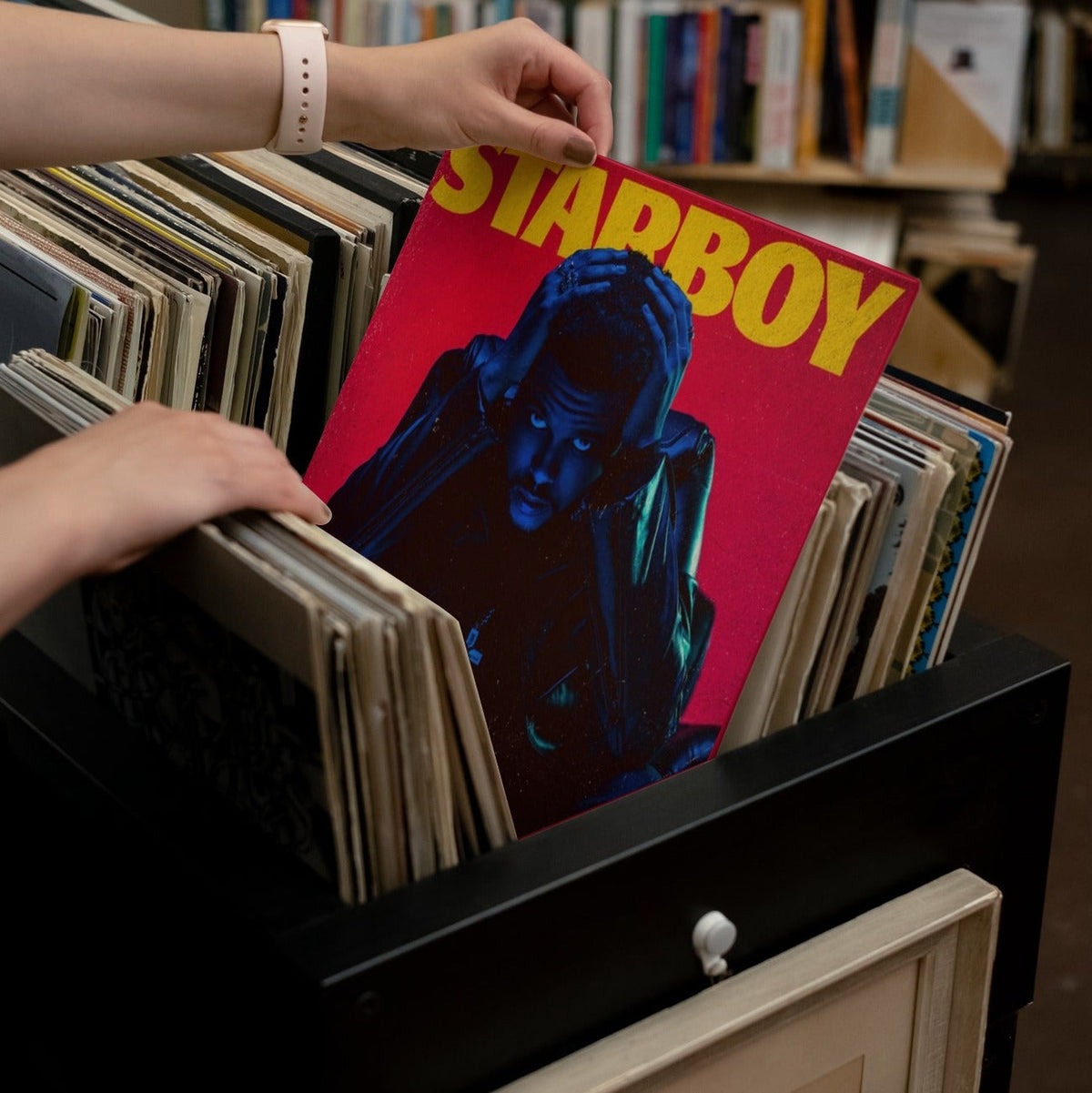 The Weeknd - Starboy - Translucent Red Vinyl LP Record [ vinyl ]