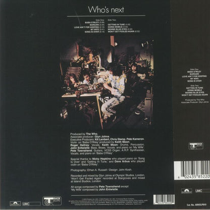The Who - Who's Next (50th Anniversary - Half Speed Master) - Vinyl LP Record [ vinyl ]