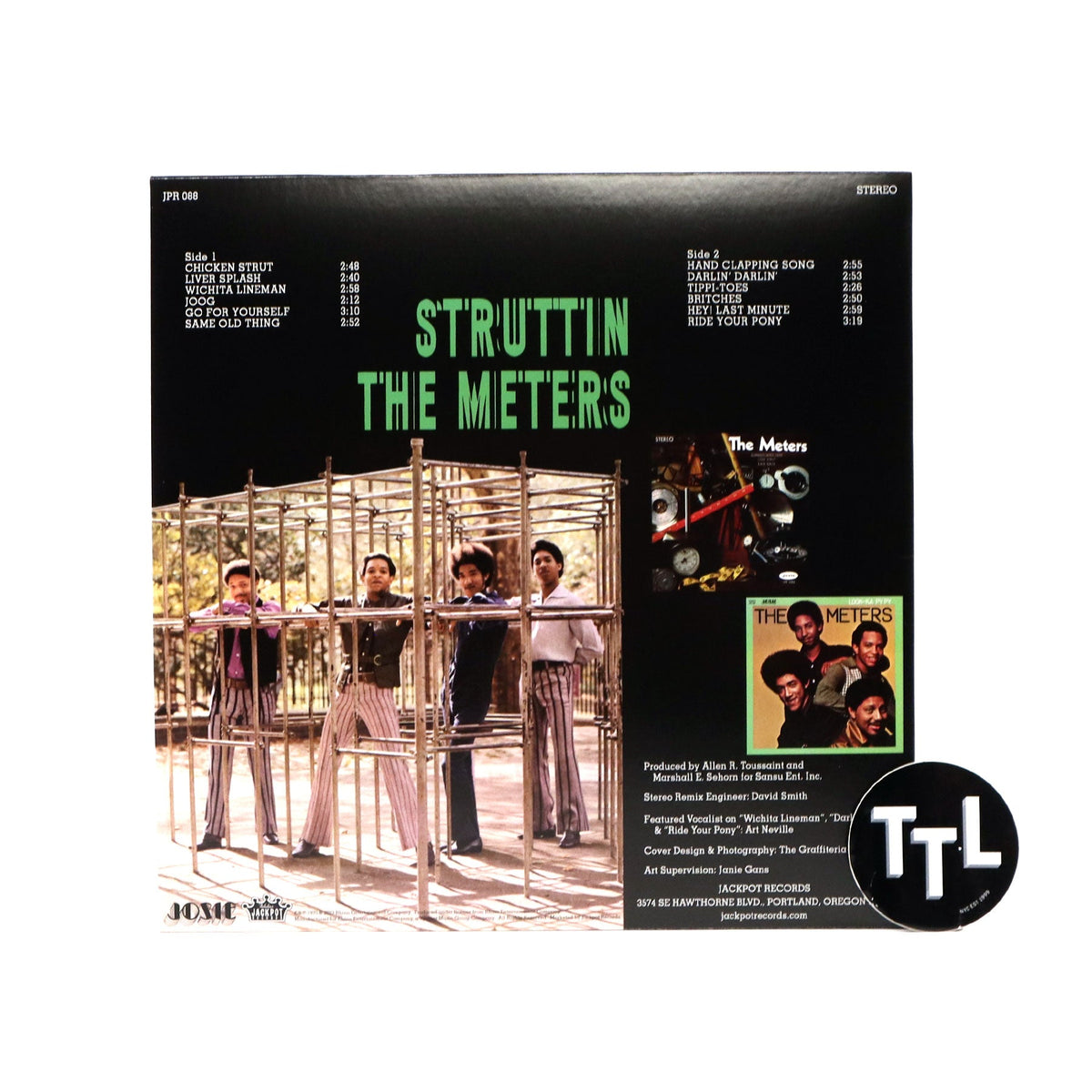 The Meters: Struttin' (Colored Vinyl) Vinyl LP
