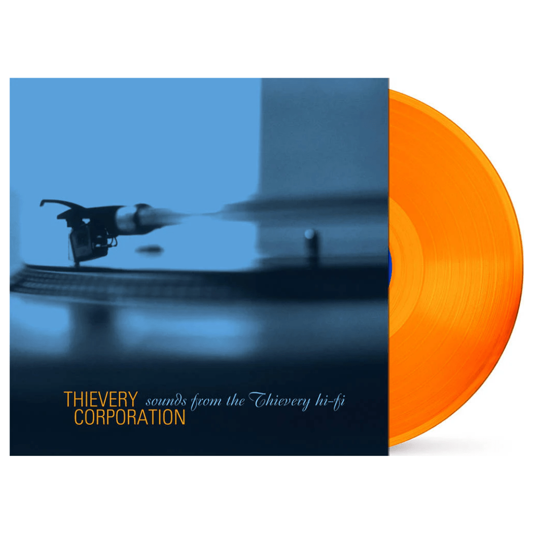 Thievery Corporation - Sounds From The Thievery Hi-Fi - Orange Vinyl LP Record [ vinyl ]