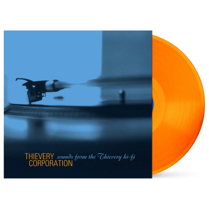 Thievery Corporation - Sounds From The Thievery Hi-Fi - Orange Vinyl LP Record [ vinyl ]