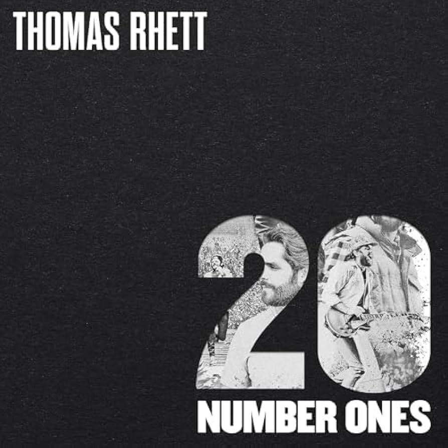 Thomas Rhett - 20 Number Ones - Silver Vinyl LP Record [ vinyl ]