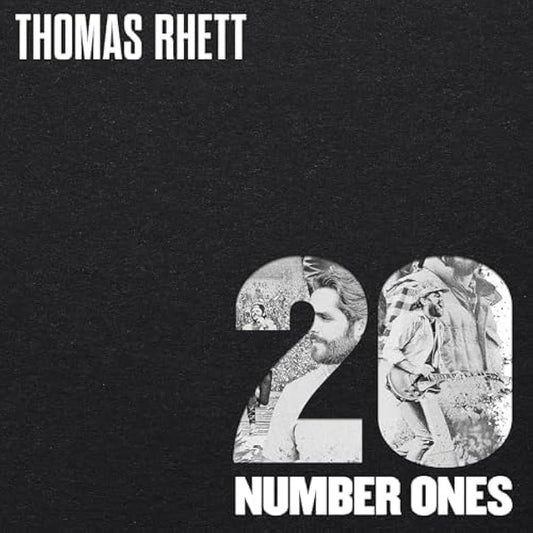 Thomas Rhett - 20 Number Ones - Silver Vinyl LP Record [ vinyl ]