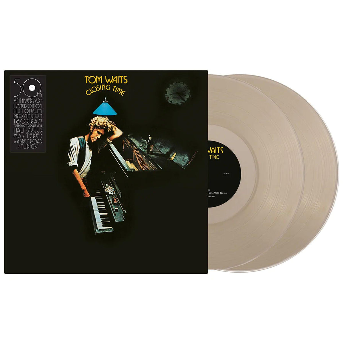 Tom Waits - Closing Time - 50th Anniversary Edition Clear Vinyl LP Record [ vinyl ]