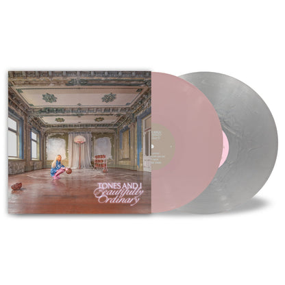 Tones And I - Beautifully Ordinary - Pink and Silver Vinyl LP Record [ vinyl ]