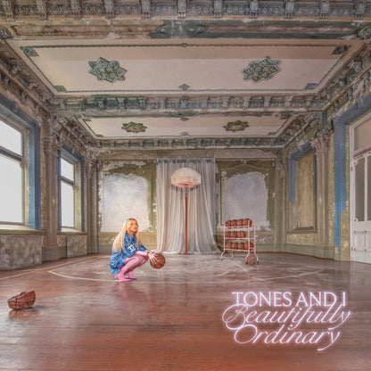 Tones And I - Beautifully Ordinary - Pink and Silver Vinyl LP Record [ vinyl ]