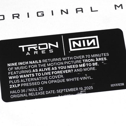 Nine Inch Nails: TRON - Ares Soundtrack (Colored Vinyl) Vinyl 2LP