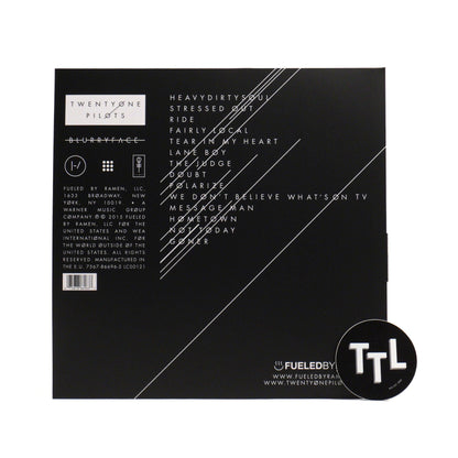 Twenty One Pilots: Blurryface (Silver Colored Vinyl) Vinyl LP