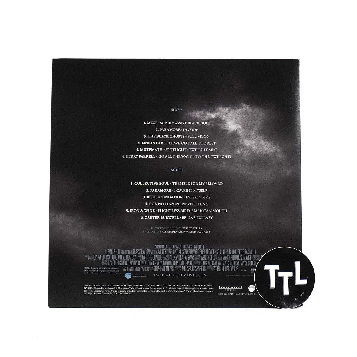 Twilight: Original Soundtrack (New Twilight Colored Vinyl) Vinyl LP