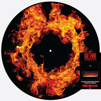 U2 - Fire - 40th Anniversary Picture Disc Vinyl LP Record [ vinyl ]