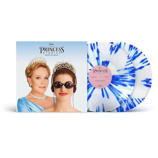Various Artist - Princess Diaries Official Soundtrack - Clear with Blue Splatter Vinyl LP Record [ vinyl ]