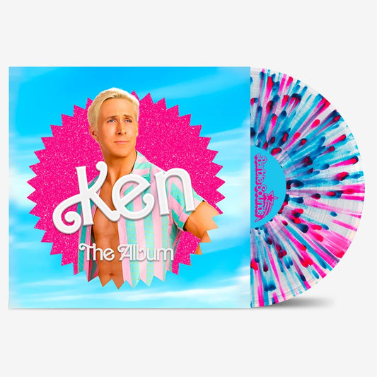 Various Artists – Barbie The Album (Soundtrack) - Ken Cover Pink Splatter Vinyl LP Record [ vinyl ]