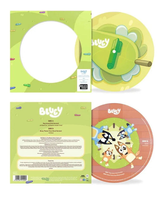 Various Artists - Bluey - Rug Island / Bluey Theme Tune - 7" Vinyl LP Record [ vinyl ]