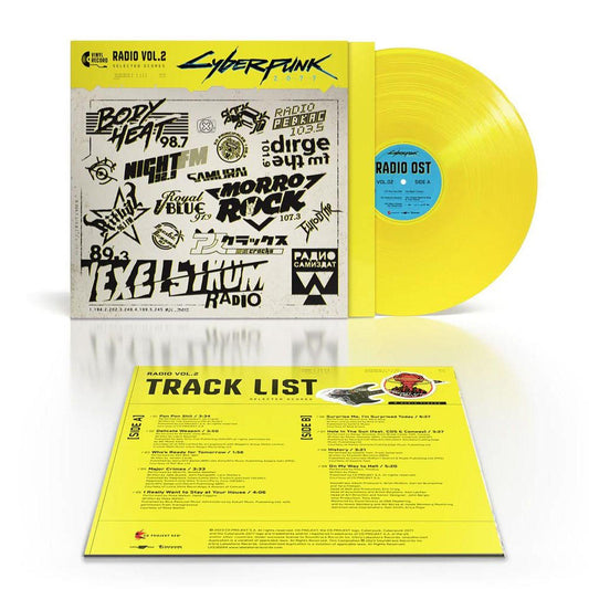 Various Artists - Cyberpunk 2077 Radio, Vol. 2 - Translucent Yellow Vinyl LP Record [ vinyl ]