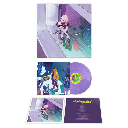 Various Artists - Cyberpunk: Edgerunners - Transparent Marbled Purple Vinyl LP Record [ vinyl ]