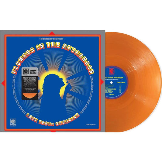 Various Artists - Flowers In The Afternoon: Late 1960s Sunshine - RSD Black Friday 2025 Translucent Orange Vinyl LP Record [ vinyl ]