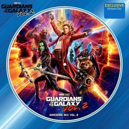 Various Artists - Guardians of the Galaxy Awesome Mix Vol. 2 - Picture Disc Vinyl LP Record [ vinyl ]