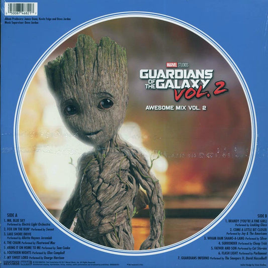 Various Artists - Guardians of the Galaxy Awesome Mix Vol. 2 - Picture Disc Vinyl LP Record [ vinyl ]