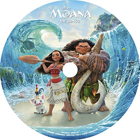 Various Artists - Moana: The Songs - Picture Disc Vinyl LP Record [ vinyl ]