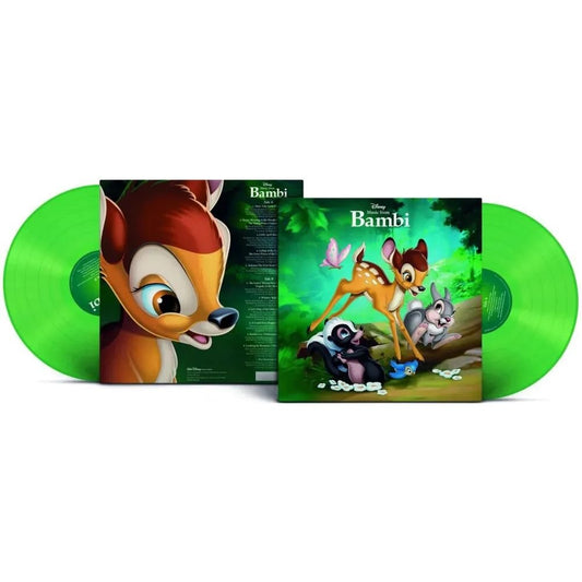 Various Artists - Music From Bambi: 80th Anniversary (Original Soundtrack) - Light Green Vinyl LP Record [ vinyl ]