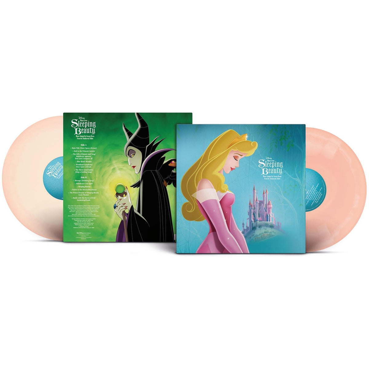 Various Artists - Music From Sleeping Beauty - White & Peach Vinyl LP Record [ vinyl ]