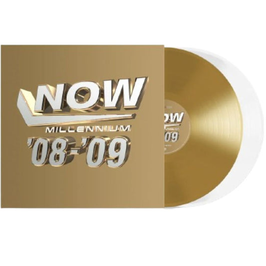 Various Artists - NOW Millenium '08 - '09 - Gold and White Vinyl LP Record [ vinyl ]