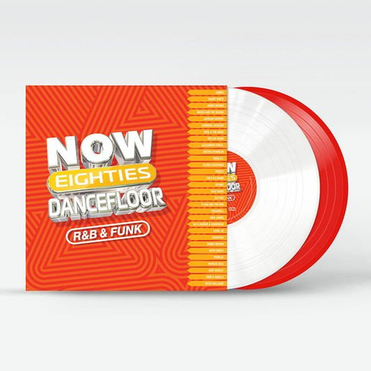 Various Artists - Now That’s What I Call 80s Dancefloor: R&B & Funk - Red & White Vinyl LP Record [ vinyl ]