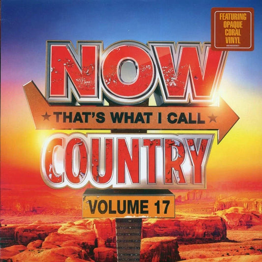 Various Artists - Now That's What I Call Country Volume 17 - Opaque Coral Vinyl LP Record [ vinyl ]