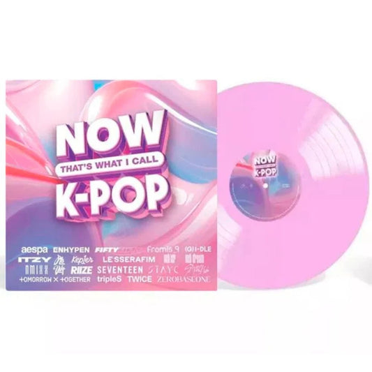 Various Artists - Now That's What I Call K-Pop - Opaque Pink Vinyl LP Record [ vinyl ]