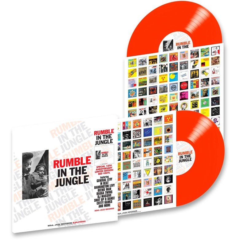 Various Artists - Rumble In The Jungle - RSD 2025 Red Vinyl LP Record [ vinyl ]