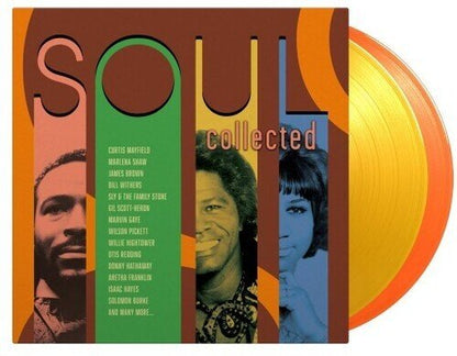 Various Artists - Soul Collected - Red & Orange Vinyl LP Record [ vinyl ]