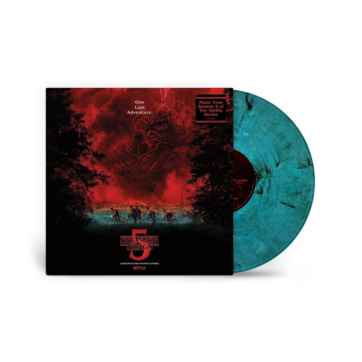 Various Artists - Stranger Things: Season 5 (Official Soundtrack) - Blue Smoke Vinyl LP Record [ vinyl ]