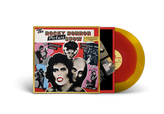 Various Artists - The Rocky Horror Picture Show (50th Anniversary Edition) - Red & Gold Vinyl LP Record [ vinyl ]