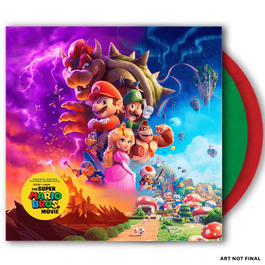 Various Artists - The Super Mario Bros. Movie (Original Motion Picture Soundtrack) - Red & Green Vinyl LP Record [ vinyl ]