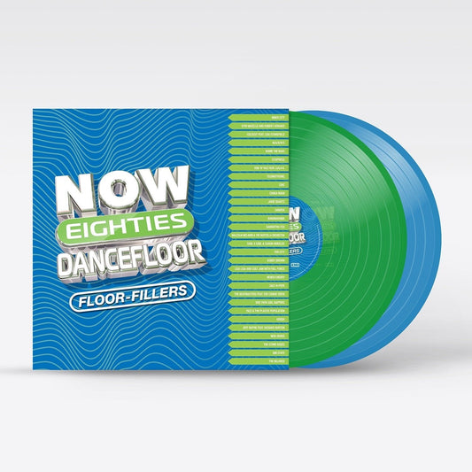 Various - Now That's What I Call 80's Dancefloor: Floorfillers - Green & Blue Vinyl LP Record [ vinyl ]
