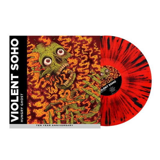 Violent Soho – Hungry Ghost - 10th Anniversary Black and Red Splatter Vinyl LP Record [ vinyl ]